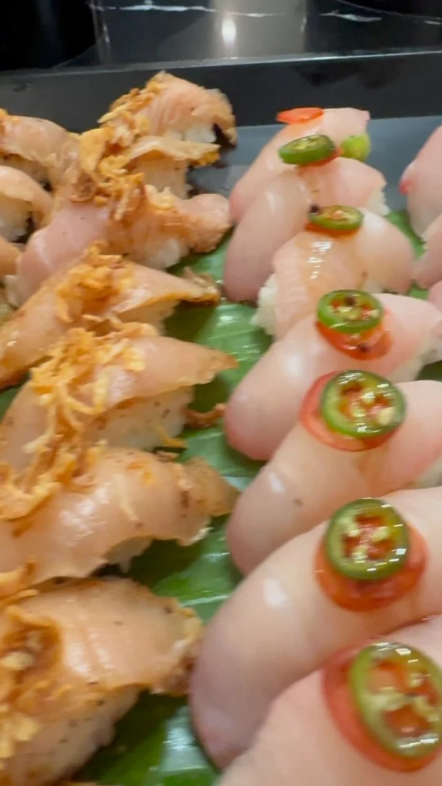 “A true friend is the best possession.” – Benjamin Franklin.
.
.
.
.
.

#qualitytimewithfriends #nigirisushi  #albacore #yellowtail #cheflife🔪 #sushilovers #deliciousjourneys #finedininglovers #japanesecuisine #instasushi #sushigram #lifestyle #kenjicuisine #premiumseafood #discoverla #goodfoodgallery #instaluxe #foodobsession #LAfoodies #socaleats #igfoodies #foodies life #sushiloveforever #bespokeevents #keepmovingforward #thankyou