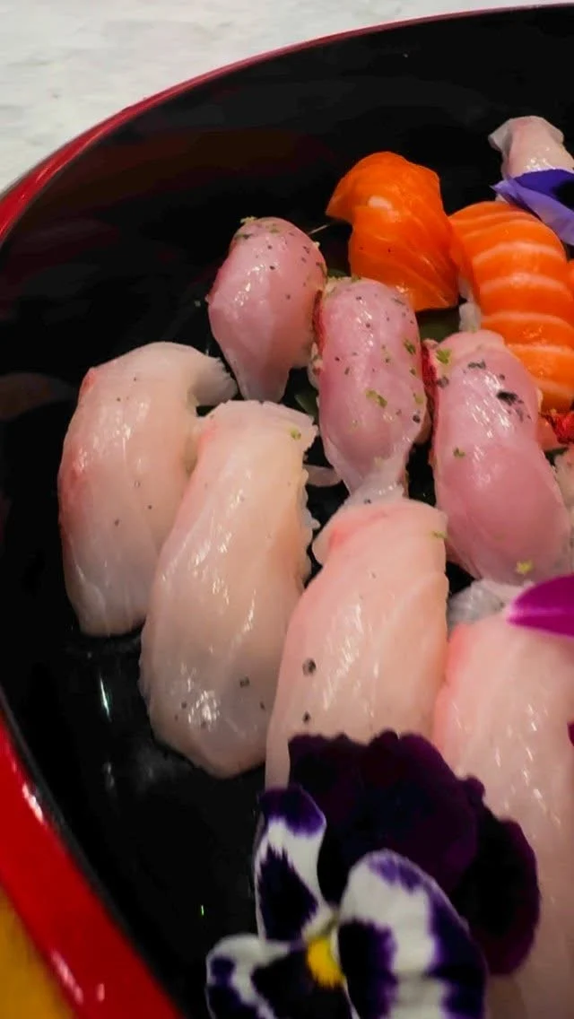 ‘Dwell on the beauty of life. Watch the stars, and see yourself running with them.’ – Marcus Aurelius
.
.
.
.
#memoriesmade #qualitytimewithfamily #nigirisushi  #kanpachi #goldeneyesnapper #kingsalmon #sushilovers #chefdiary #sushilovers #deliciousjourneys #japanesecuisine #instasushi #sushigram #lifestyle #kenjicuisine #premiumseafood #discoverla #goodfoodgallery #instaluxe #foodobsession #LAfoodies #socaleats #igfoodies #foodislife #sushiloveforever #bespokeevents #keepmovingforward #thankyou