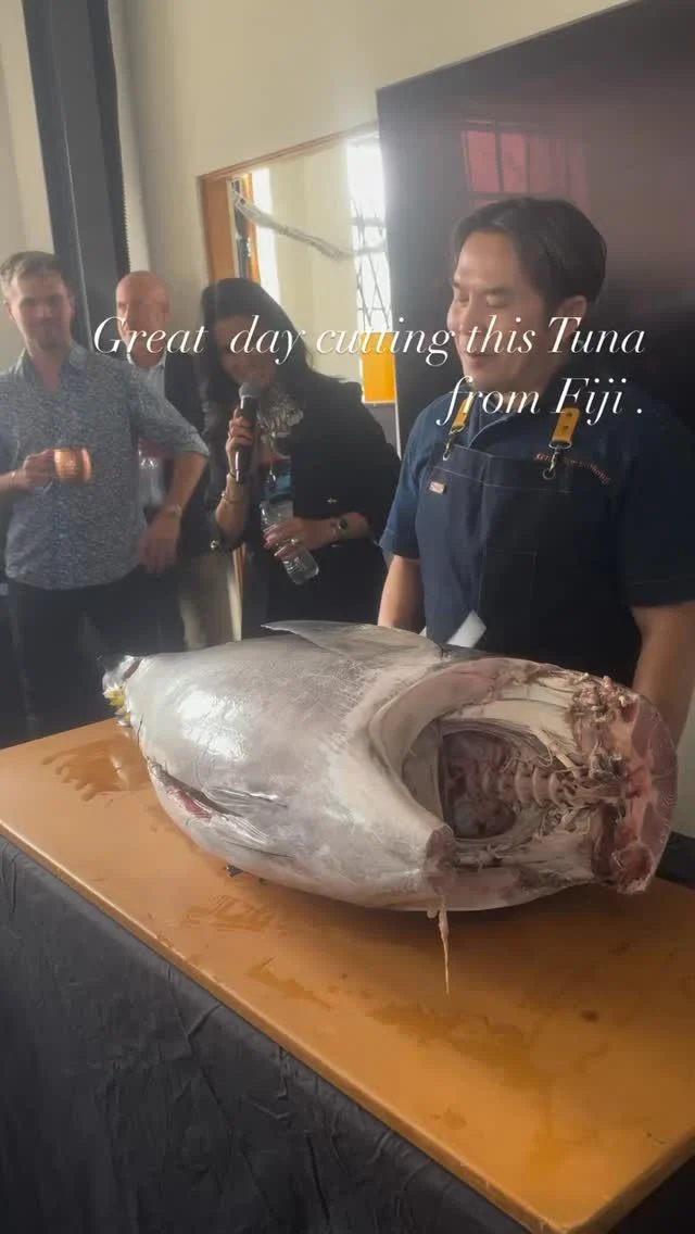 “Whatever the mind of man can conceive and believe, it can achieve.” Napoleon Hill 
.
.
Heartfelt thanks to ROSHAN law group for trusting us to do Tuna Cutting Ceremony for the Grand opening of Roshan law group in #santamonica 
.
.
.
 #chefsdiary #attorney #lawfirm #tunacutting #liveyourdream #culinary #bushido #ronin #warriorspirit #gastronomy #customdesign #finestingredients #foodislife #premiumquality #sushiforever #kenjicuisine #discoverla #bespokeevents #losangleseeats #santamonica #ocfoodies #goodvibes  #yummyday #teamwork @mr.amgood247 @chefdanny_cookingbyheart #thankyou